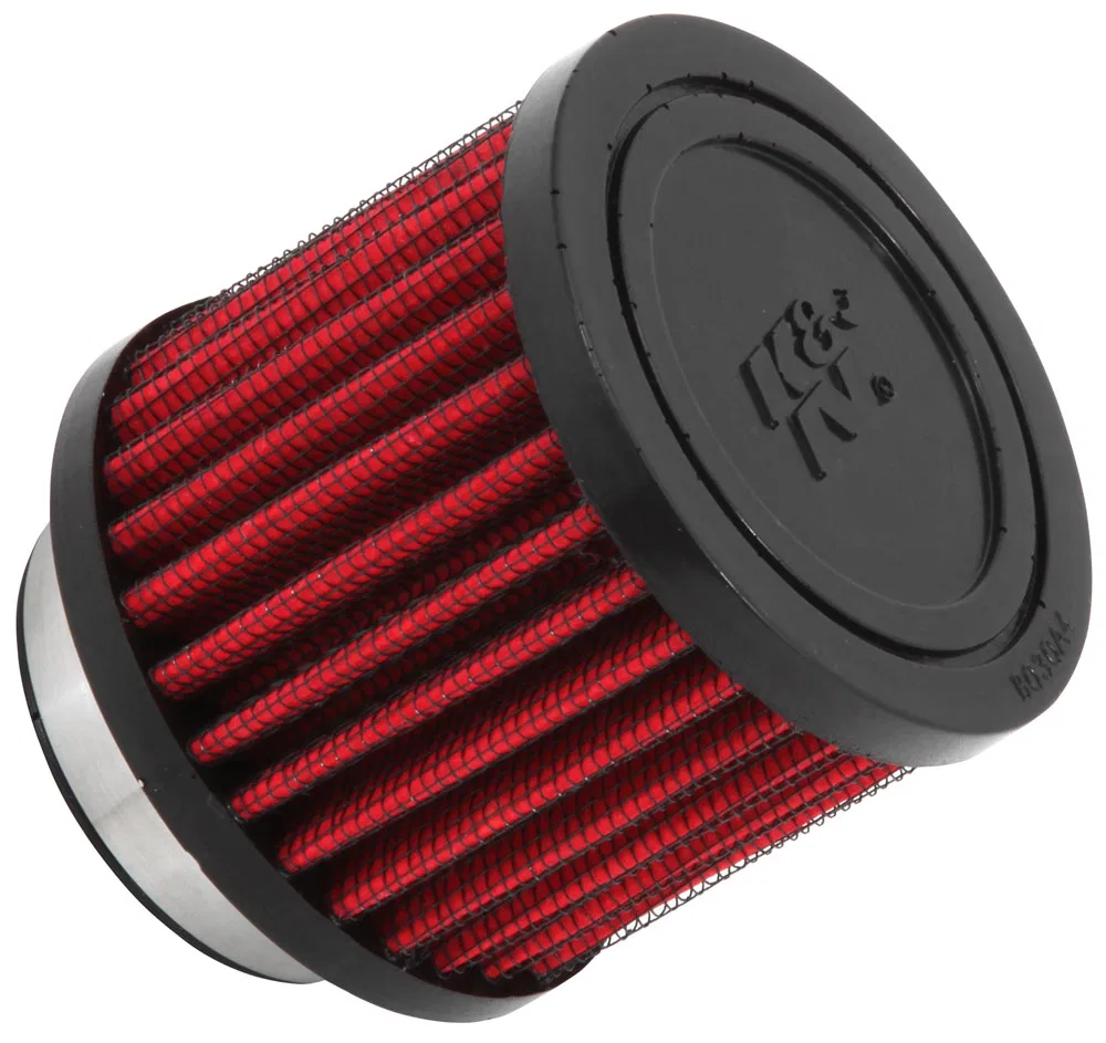 62-1470 – K&N FILTER Crankcase Breather Filter, Clamp On With 1-3/4 Inch Inside Diameter Flange 3 Inch Outside Diamet...